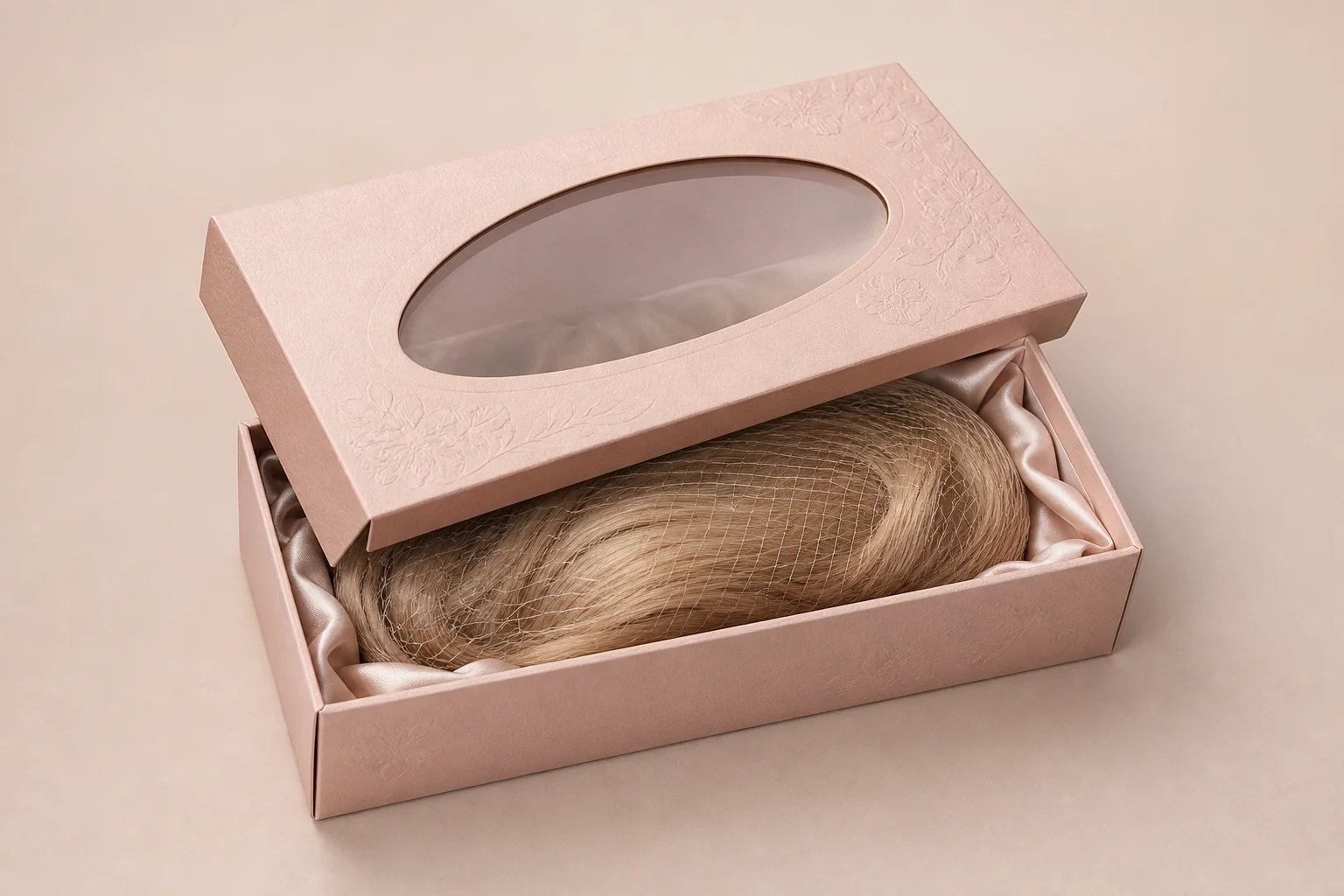 Wig Packaging Box 03 custom paper packaging